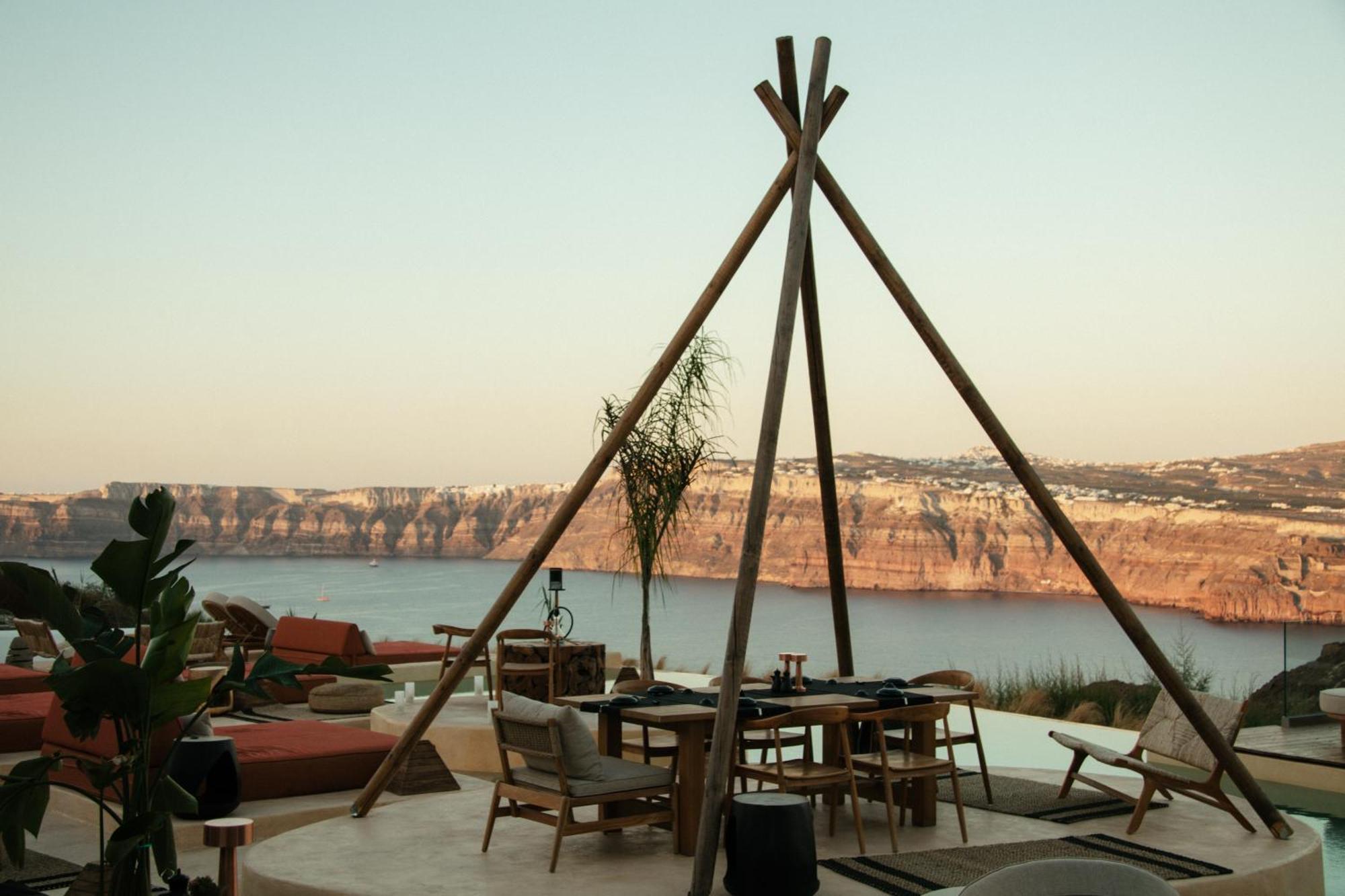 Divino Caldera Hotel Akrotiri  Ngoại thất bức ảnh